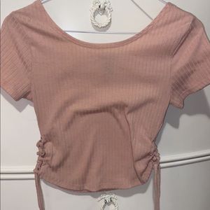 Rue21 cropped shirt